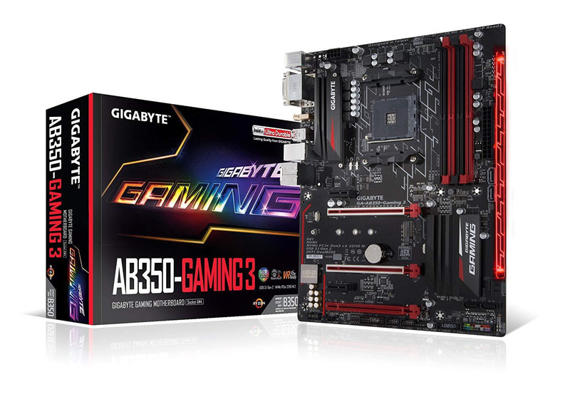 Gigabyte GA-AB350-Gaming 3 - AMD AM4 ATX Motherboard - اللوحة الأم
